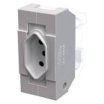 Kit 5 Tomadas Trilho 2P+T 20A Din Mectronic - Imagem 2