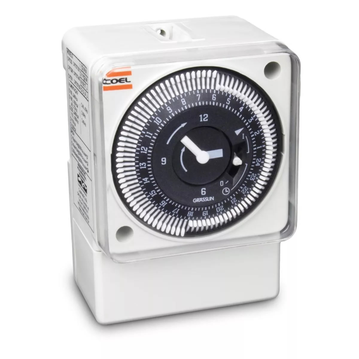 21.jpg Programador Horario Eletromecanico Rtm 220V 60Hz Coel - Imagem 1
