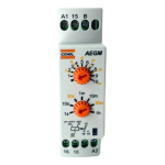 Temporizador Programavel Analogico 94 A 242Vca / 24V Aegm Coel